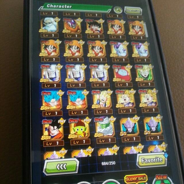 Dragonball Z Dokkan Battle Glb Global Android With 100ssr