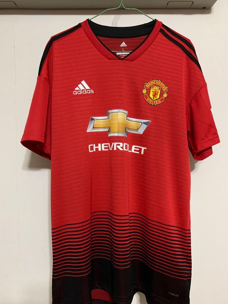 Adidas Manchester United Adult Home Jersey 2018 19 Authentic Sports Sports Apparel On Carousell