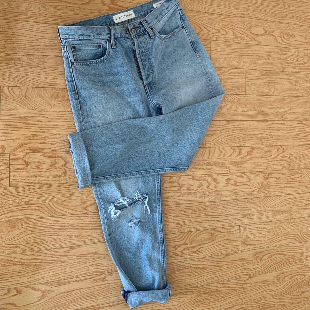 Aritzia Denim Forum Ex boyfriend Jeans Women s Fashion Clothes