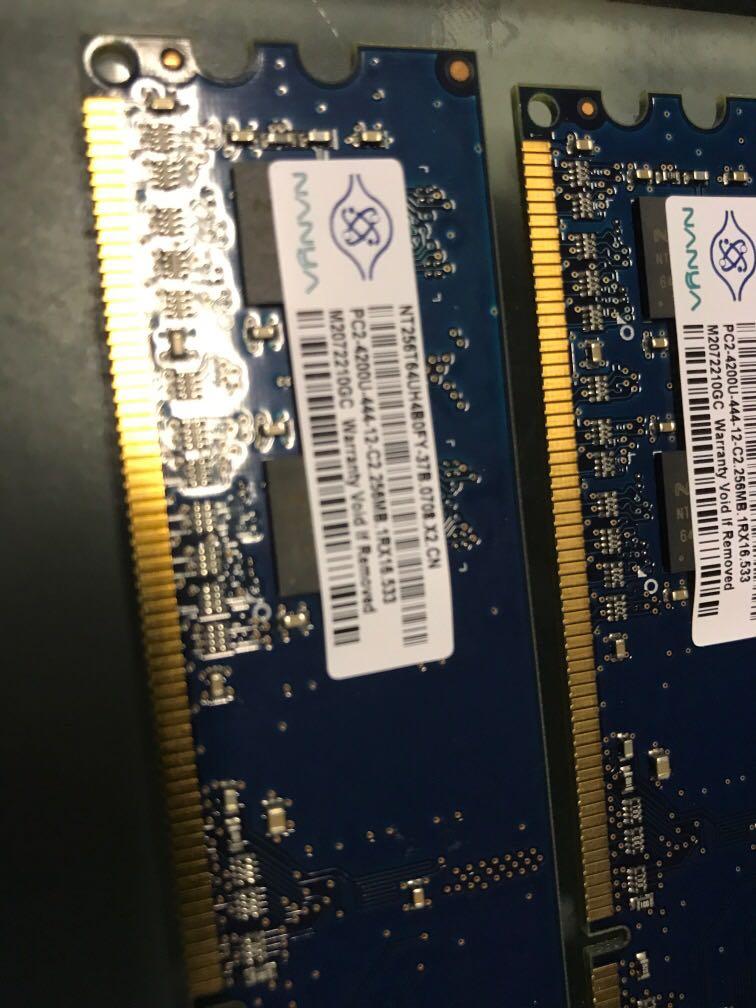 Assorted Computer RAM (Category: Computer Parts) located in Singapore. Submitted by markwonghl (Listing ID 256487046, Image 2). Description: Clearance SALE ( All used ) Various types of RAM for old laptops Self collect at 1003 Bukit Merah central 02-06 singapore 159836 Sell as it as . What u see is what u get @ $10 each.