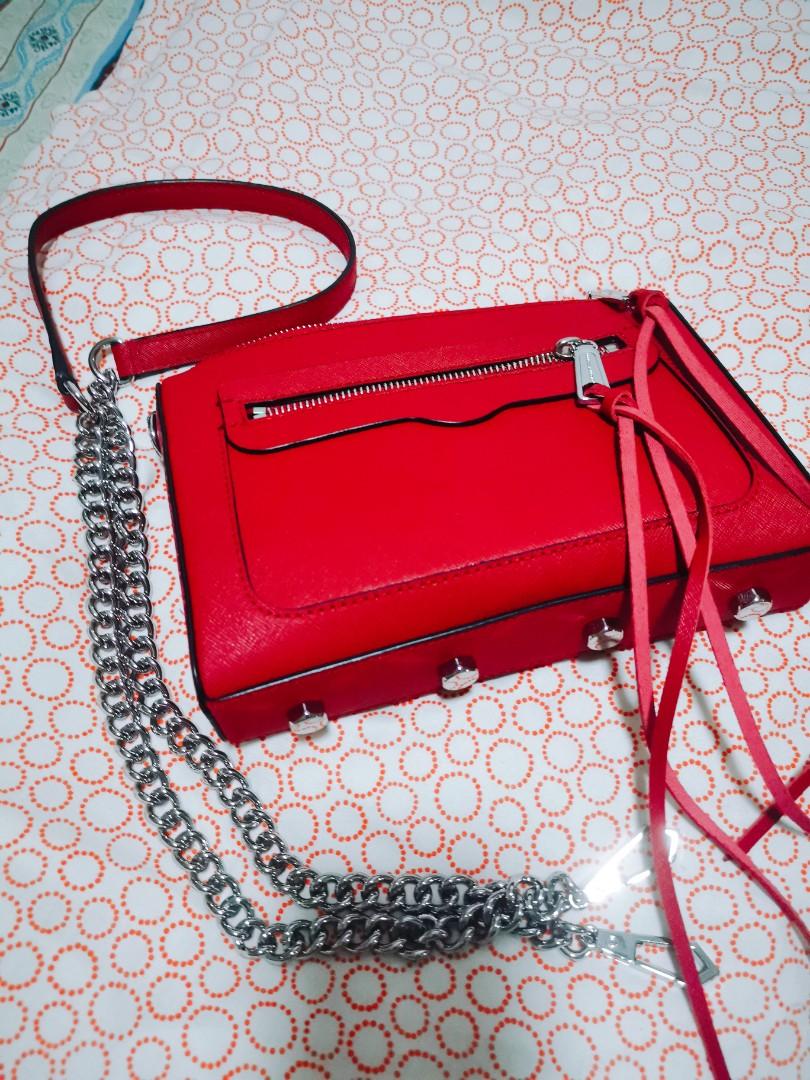 Red rebecca new arrivals minkoff crossbody