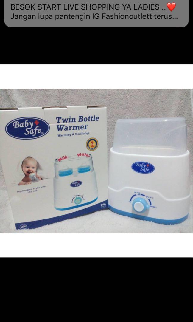 baby safe twin bottle warmer sterilize