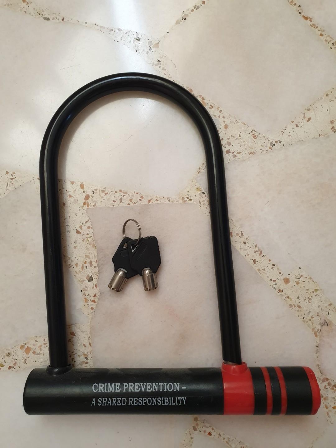 Bicycle U Lock (issued by Singapore