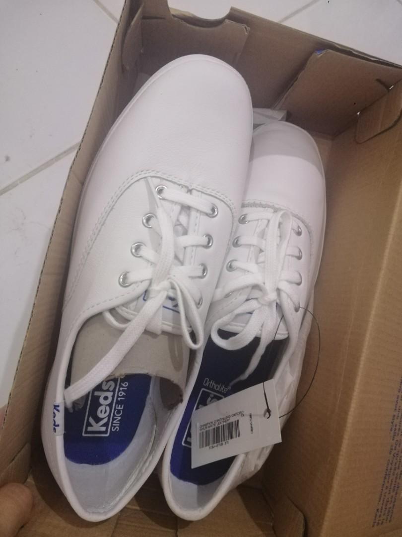 champion white leather sneakers
