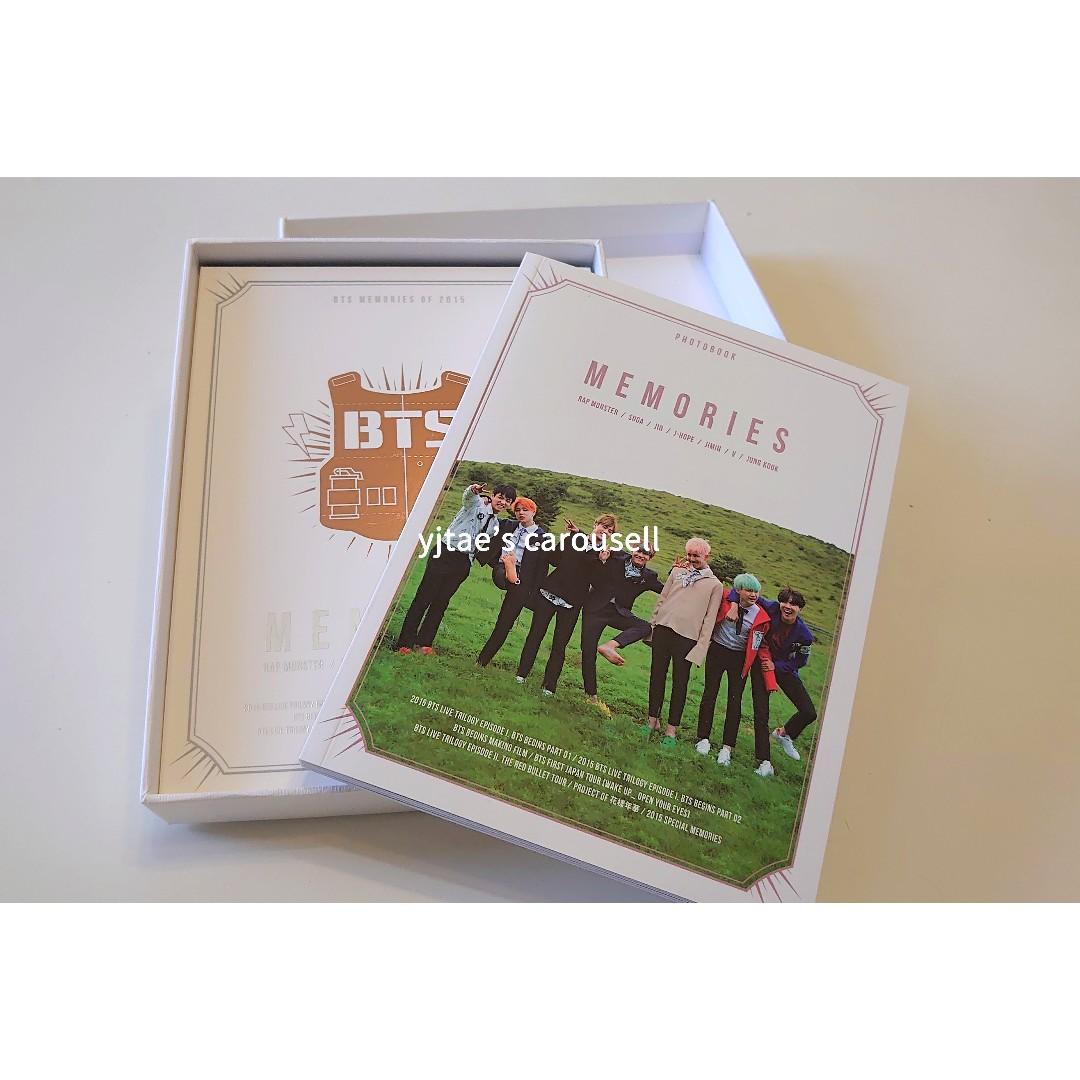 BTS MEMORIES OF 2015 DVD, 興趣及遊戲, 收藏品及紀念品, K-Pop在旋轉拍賣