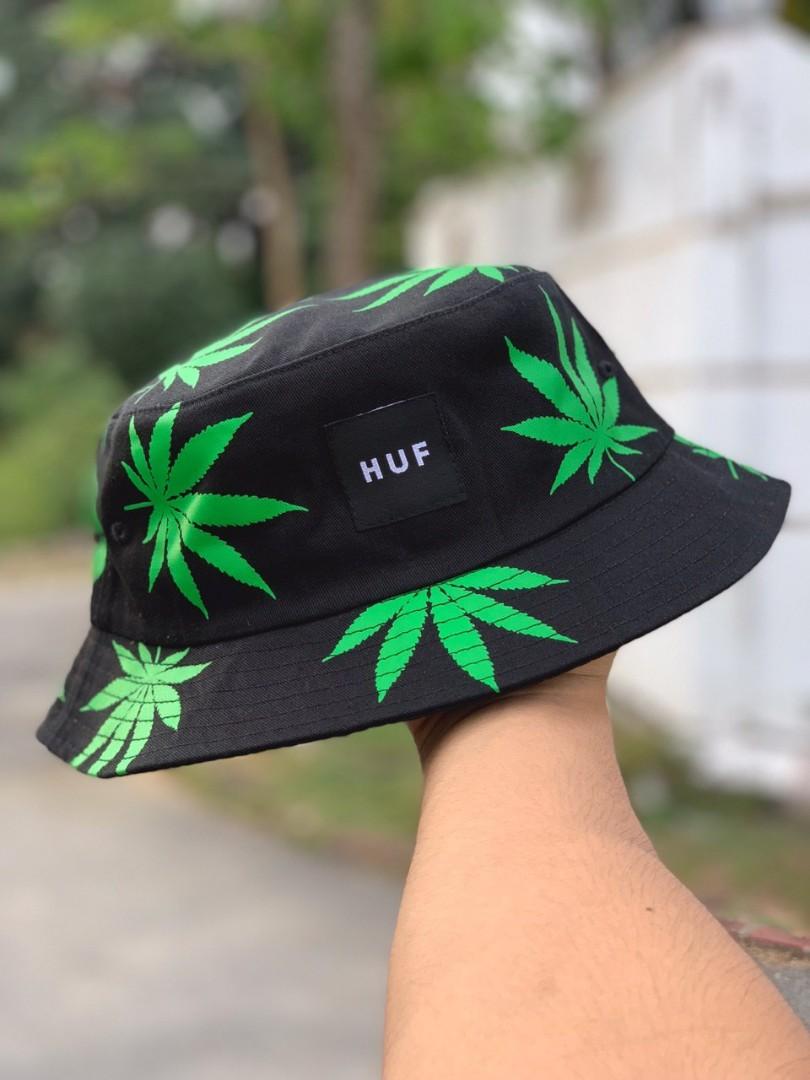 Weed bucket hat huf top