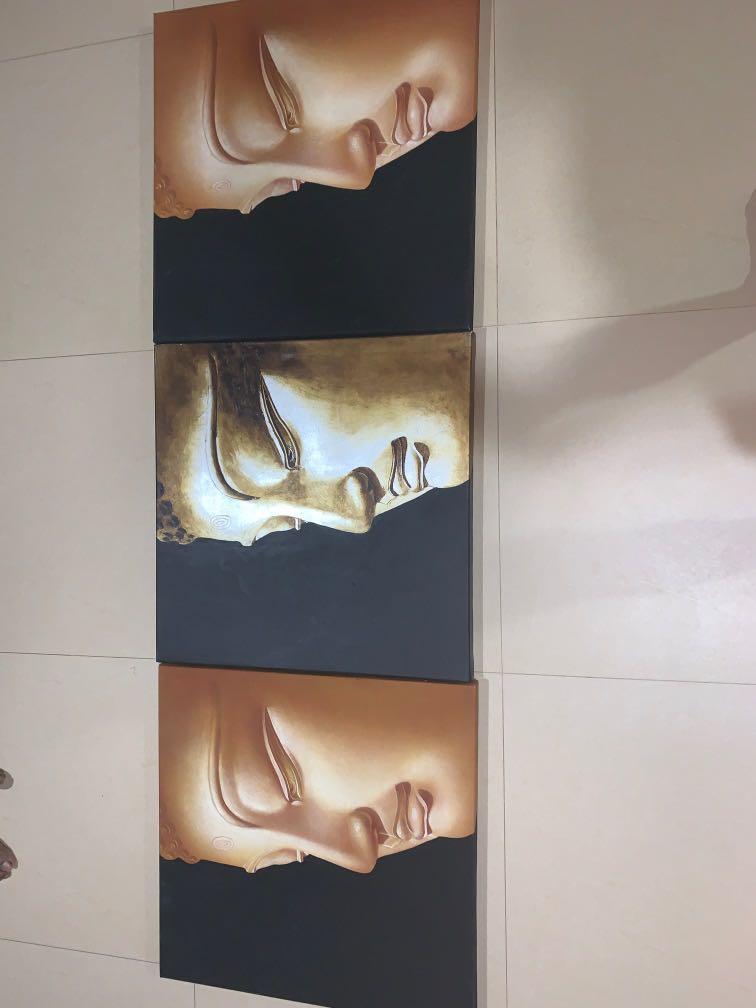 Buddha Painting Design Craft Others On Carousell