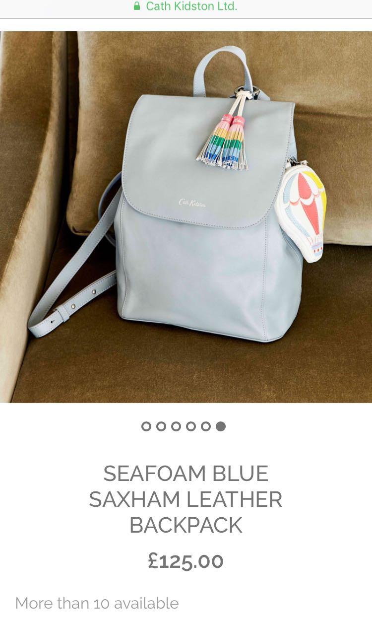 cath kidston saxham leather backpack