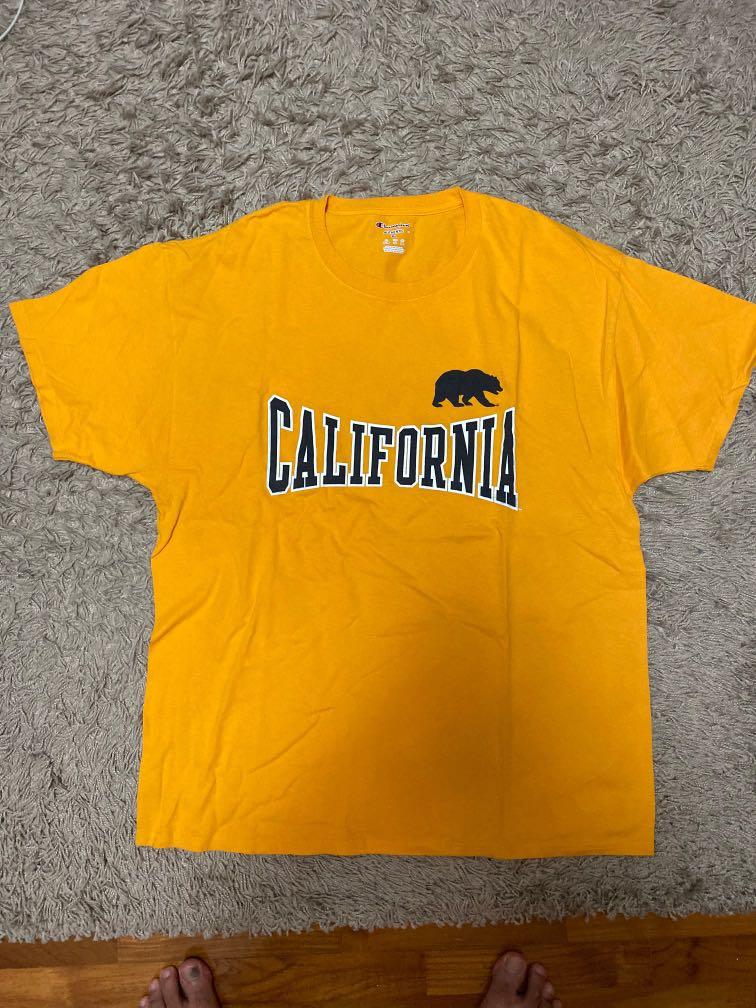 Champion California T Shirt Men S Fashion Clothes Tops On Carousell