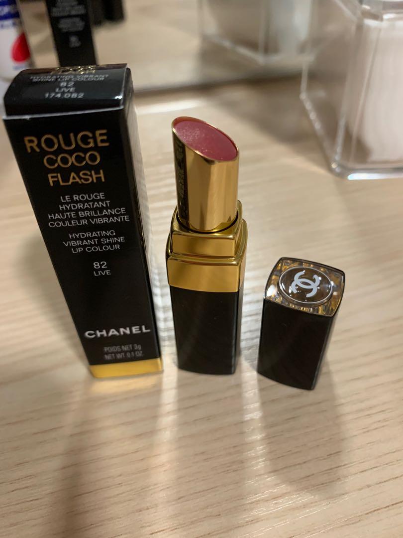 Chanel Rouge Coco Flash #82 lipstick唇膏, 美容＆化妝品, 健康及美容- 皮膚護理, 化妝品- Carousell