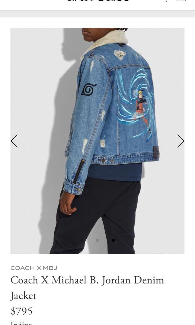 Coach x Michael B Jordan Denim Jacket, Men's Fashion, Coats, Jackets and  Outerwear on Carousell