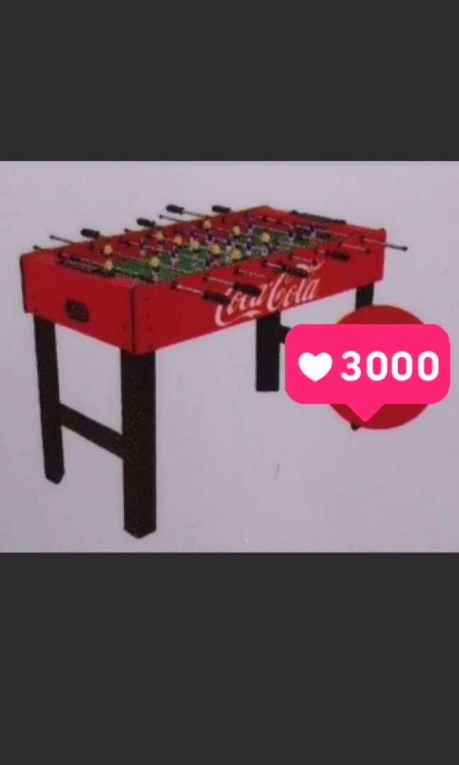 CocaCola Foosball Table, Hobbies & Toys, Toys & Games on Carousell