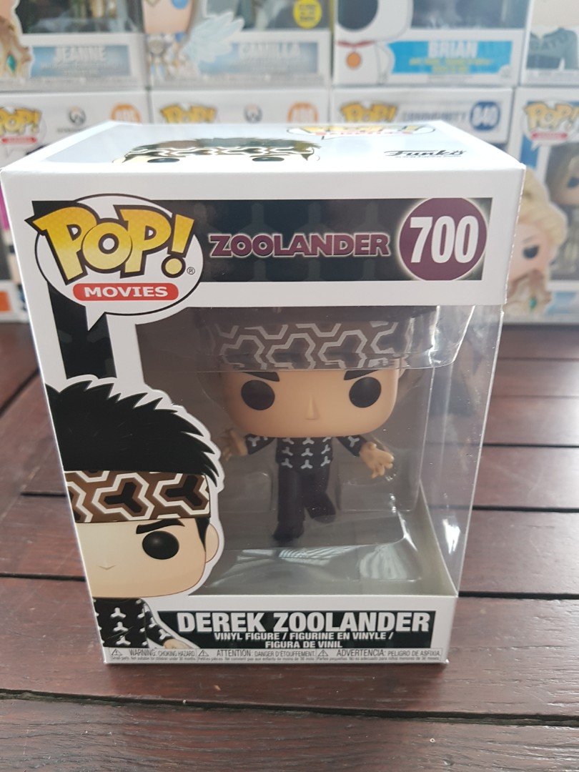 derek zoolander funko pop