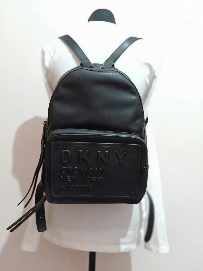 Dkny backpack leather clearance