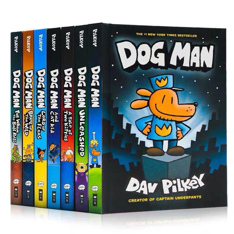Dogman 1-7, Books & Stationery, Children's Books on Carousell