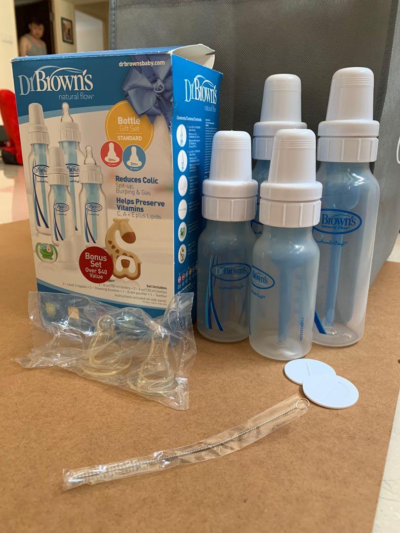 Dr Brown S Natural Flow Milk Bottles Babies Kids Nursing Feeding On Carousell