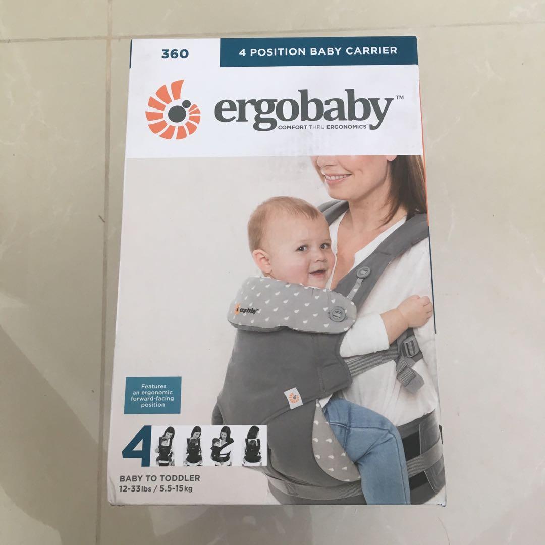 ergobaby 360 dewy grey