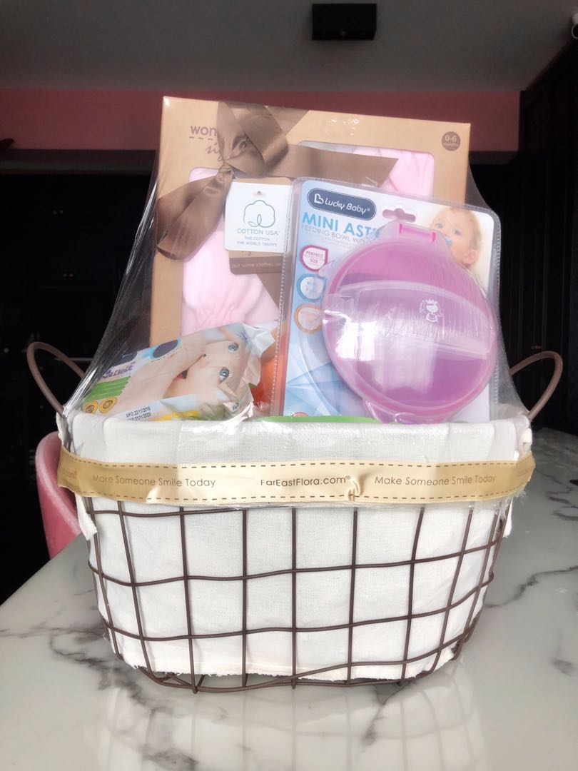 far east flora baby hamper