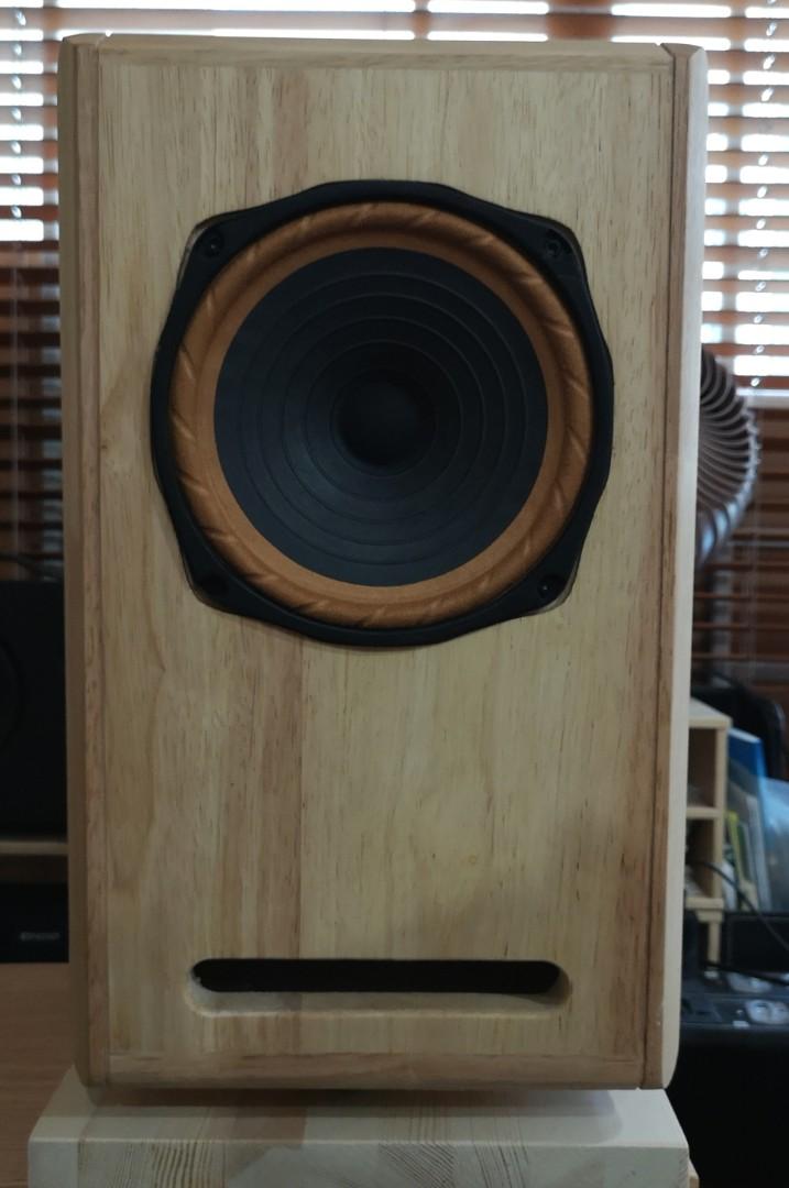 Full Range Diatone P610 Clone Speakers In Solid Wood Cabinets Plus Extra Pair Of Drivers Electronics Audio On Carousell