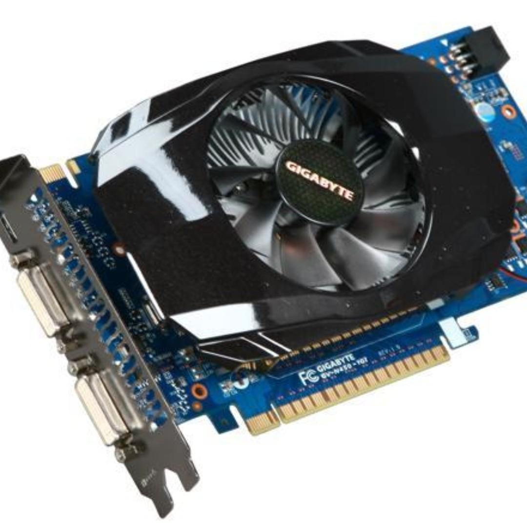 Graphics Card Gts 450 1gb Ddr5 Gigabyte Electronics Computer Parts Accessories On Carousell