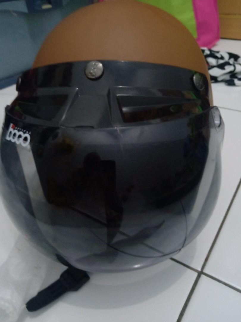 Helm Bogo Coklat Doff Like New Motor Di Carousell Terbukti sudah mendapatkan lisensi sni (standar nasional. helm bogo coklat doff like new