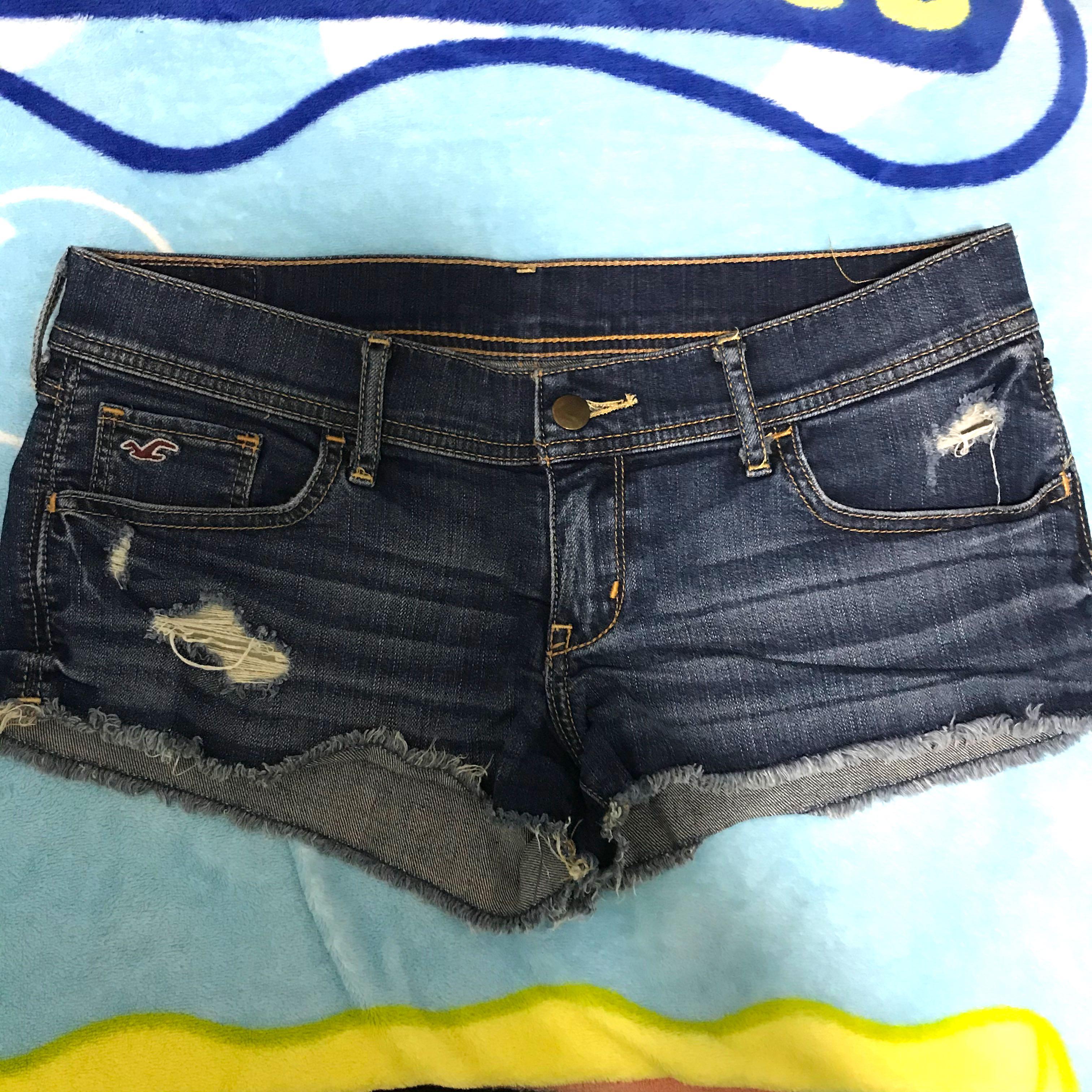hollister denim shorts for women