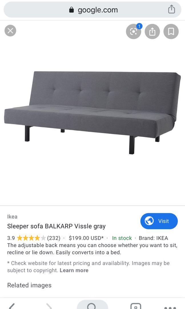 Balkarp hotsell futon ikea