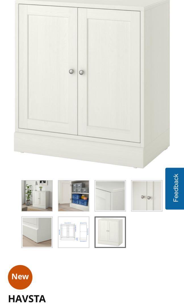 Ikea Havsta Cabinet Brand New Furniture Shelves Drawers On Carousell