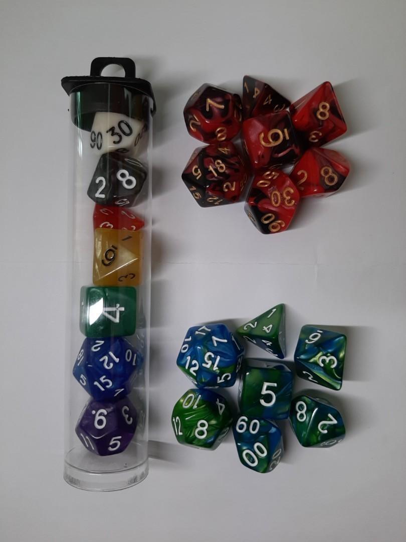 Instock/PO Dice and storage tube case box, Babies & Kids, Baby