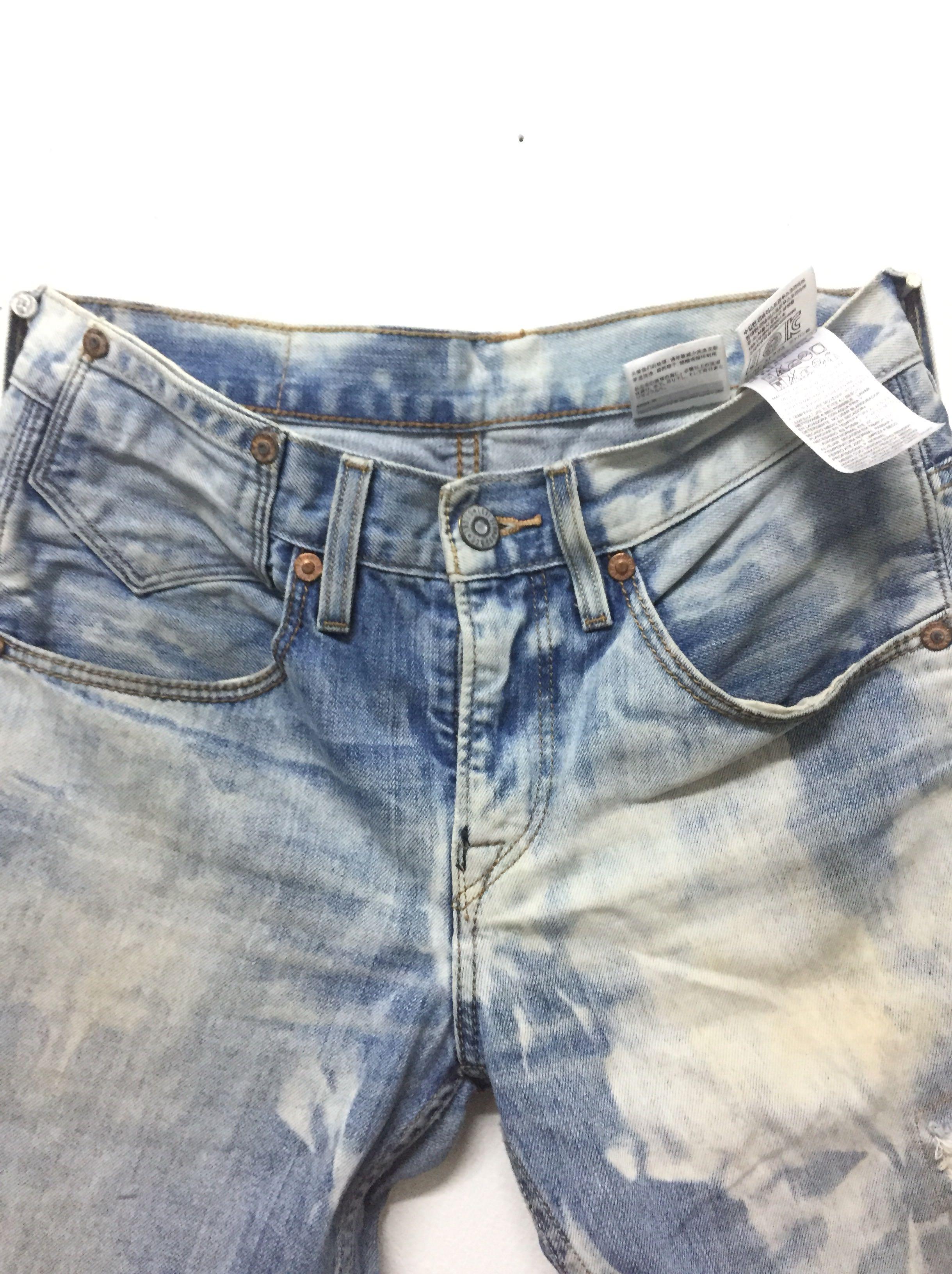 Levis bleached jeans new arrivals