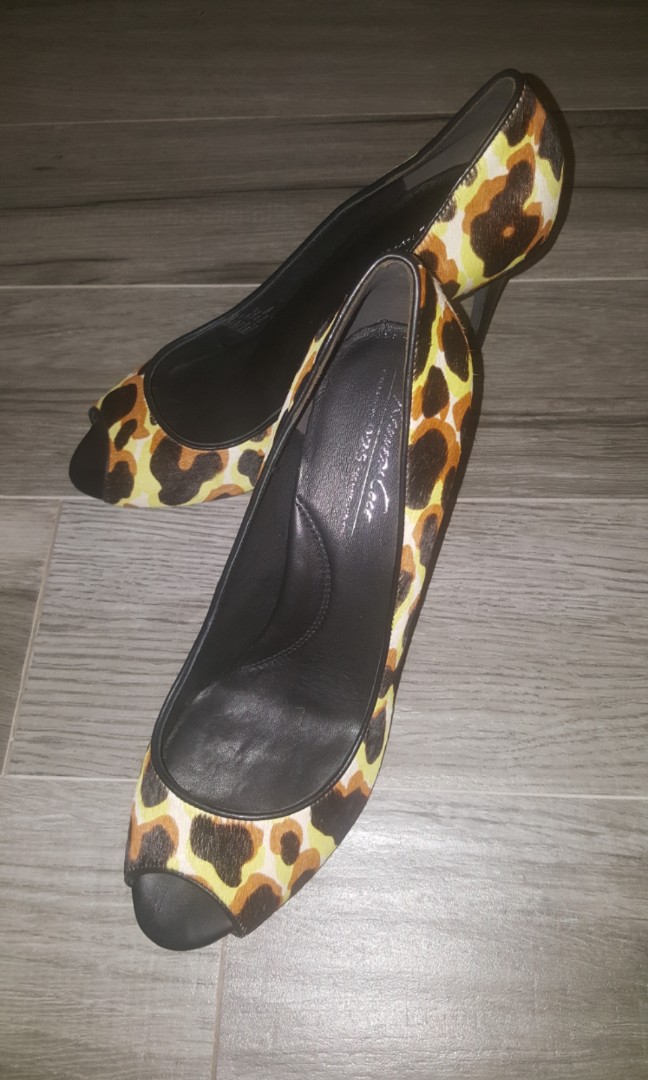 kenneth cole leopard shoes