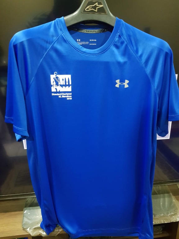KL standard chartered marathon tshirt run KLSCM, Men's Fashion