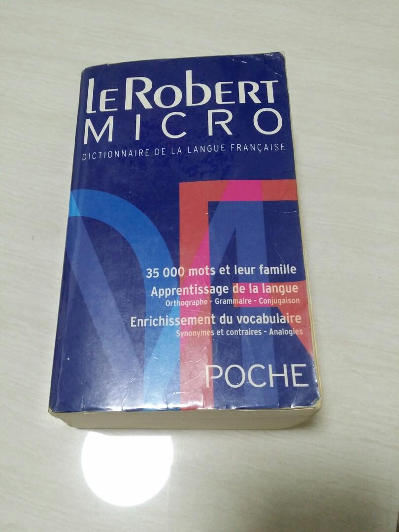 Dictionnaire Le Robert Micro poche [Lingua francese]: Flexi bound pocket  edition of the le Robert Micro dictionary: 9782321010517 - AbeBooks