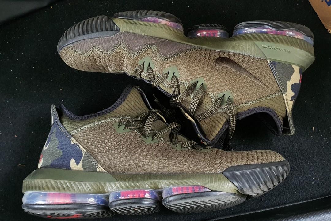 Lebron 16 low camo on feet online