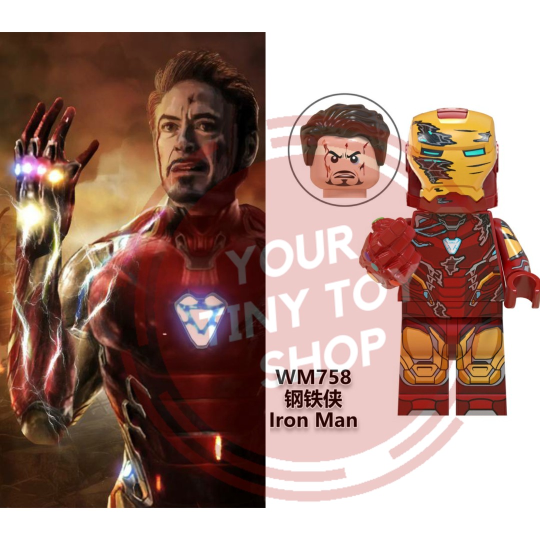 lego iron man mark 85
