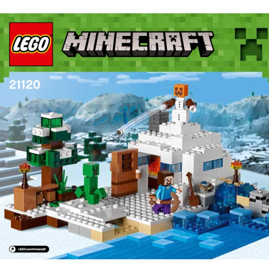 21120 lego minecraft clearance