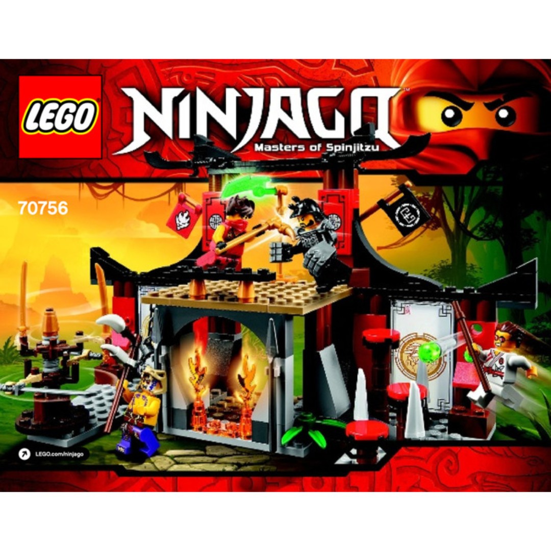 lego ninjago dojo showdown