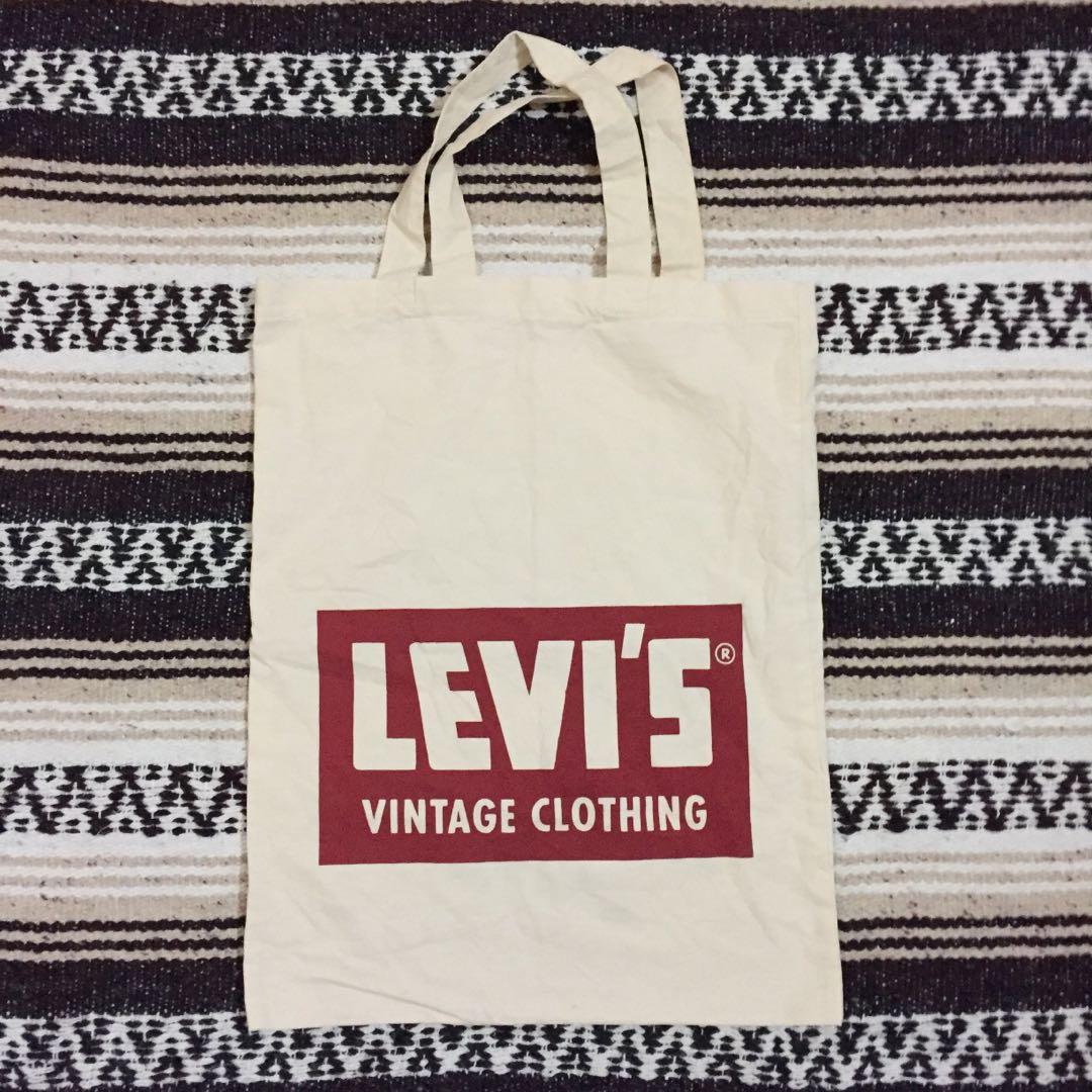 levi's canvas tote bag