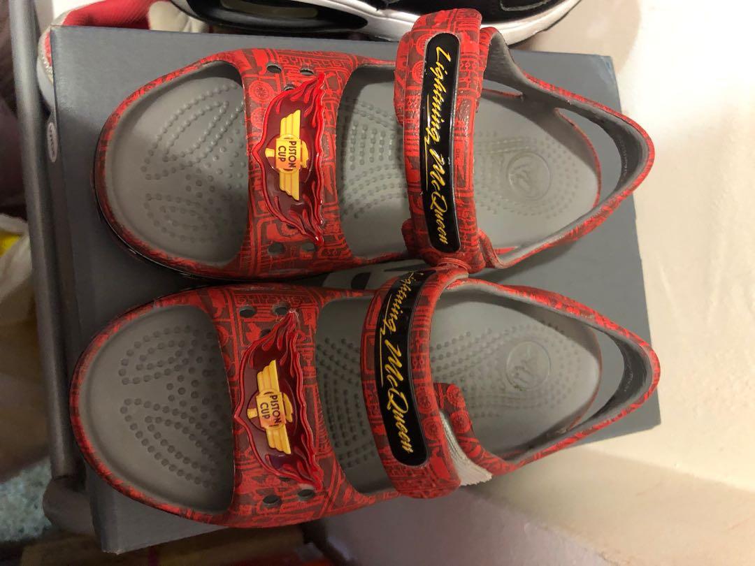 lightning mcqueen crocs size 13