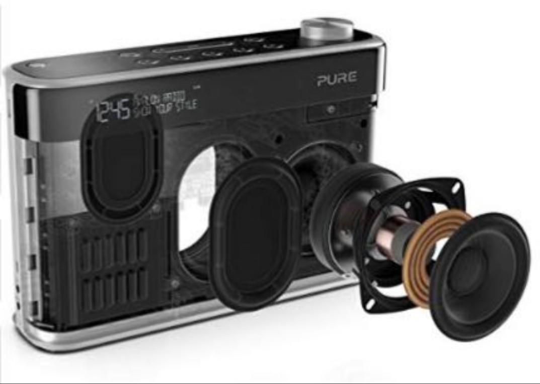 (M482) Pure Avalon N5 DAB+/DAB/FM Digital Radio with Bluetooth, Alarms