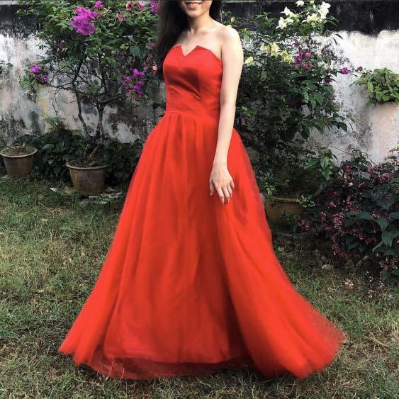 Me Before You Dinner Dress Rental Women S Fashion Clothes Dresses On Carousell