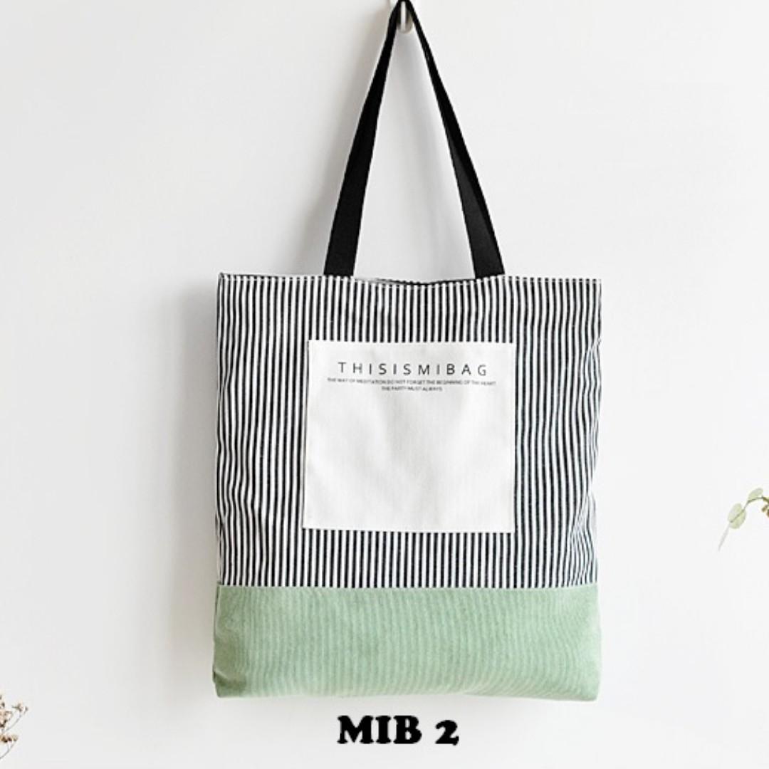 corduroy tote bag