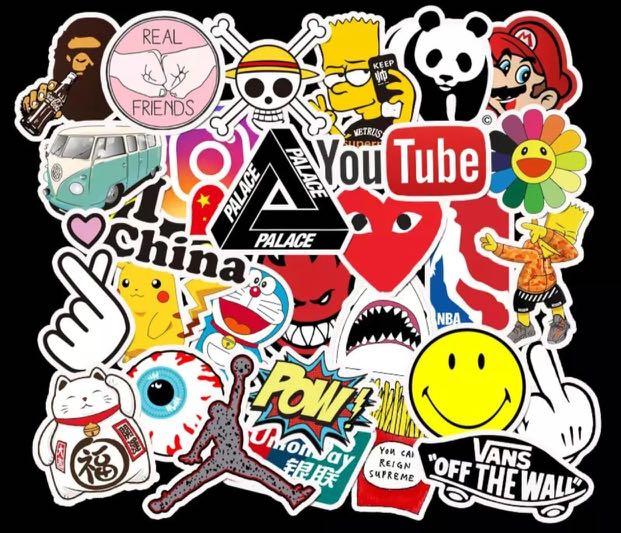 Mixture pack sticker HYPEBEAST STICKERS Hobbies Toys