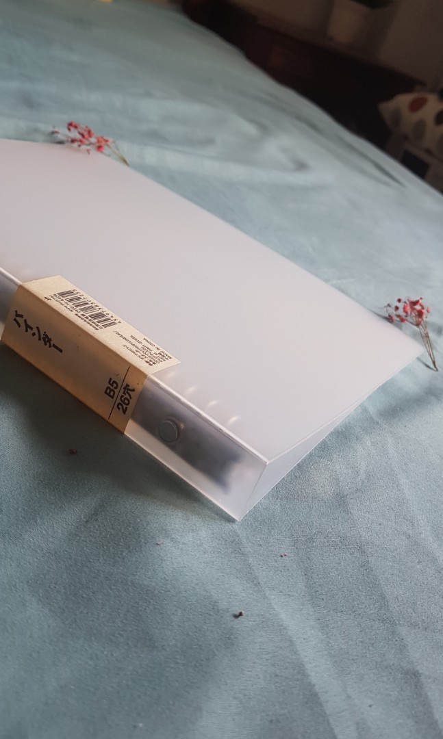 Muji binder/ folder/ file, Hobbies & Toys, Stationery & Craft ...