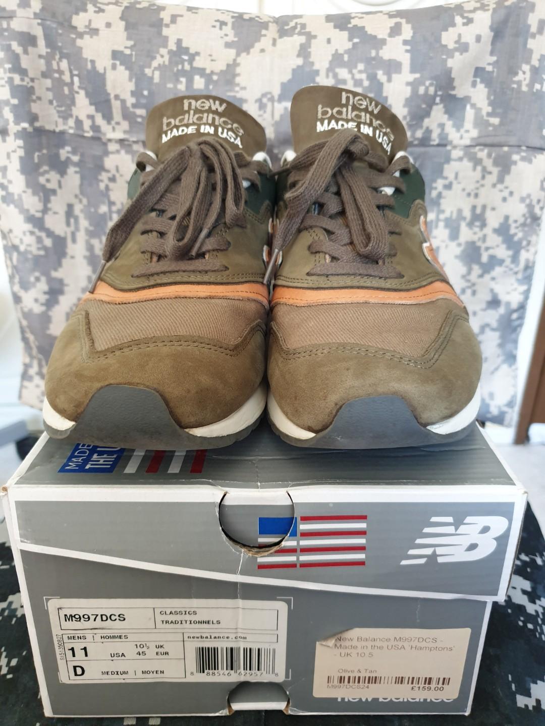 new balance 997 olive