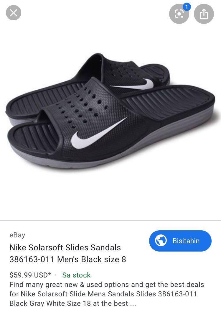Der er en tendens Rejsebureau Had Nike Solarsoft Slide Sandals, Men's Fashion, Footwear, Slippers & Slides on  Carousell