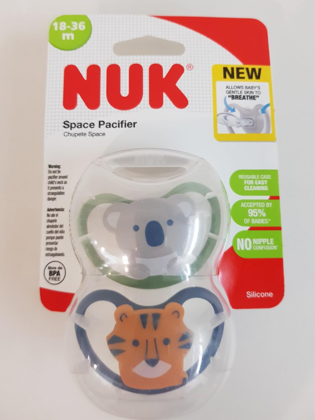 nuk breathable pacifier
