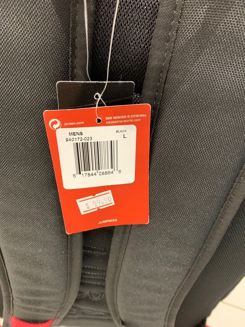 Original Nike Jordan Backpack, Men's Fashion, Bags, Backpacks on Carousell