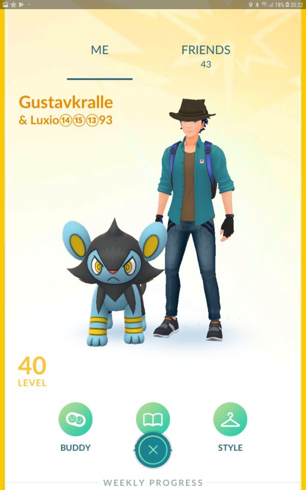 Pokemon Go Account Level 40 10000 Coins Toys Games Video Gaming Video Games On Carousell