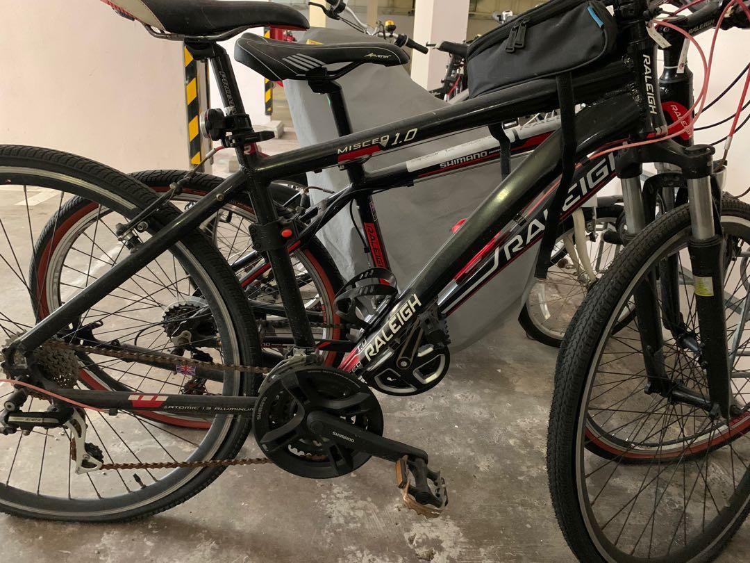 raleigh hybrid bikes for sale